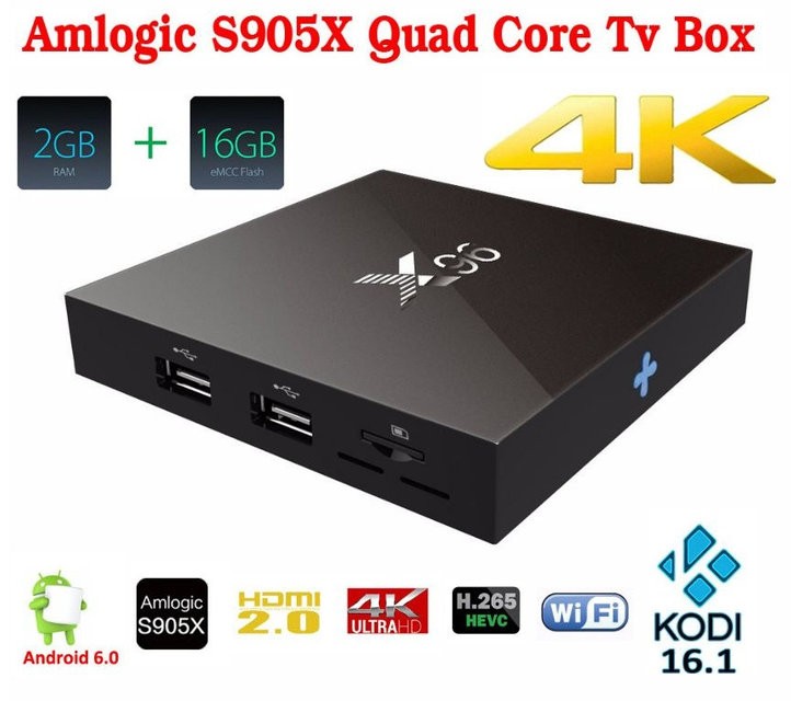 Cмарт приставка X96 Smart TV Box 2/16G (Android 6.0)