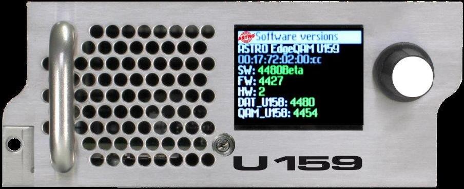 U159 - 64 канальный IP/QAM конвертор
